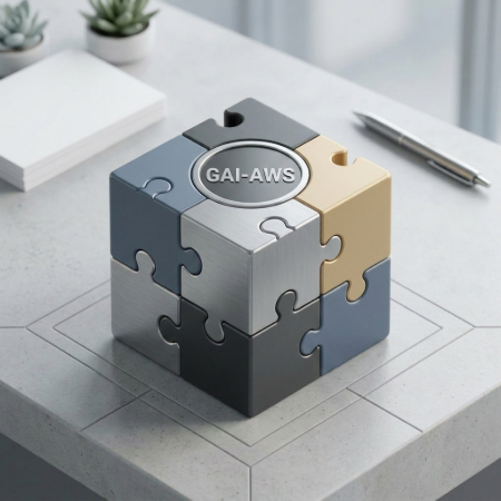 Afbeeldingen van Developing Generative AI applications on AWS (GK910010)