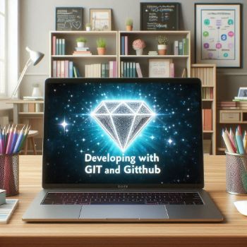 Afbeeldingen van Developing with Git and GitHub (GK840250)